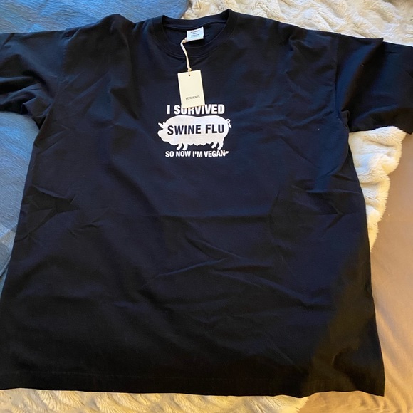 Vetements oversized “HaHaHa” tee - Picture 2 of 6